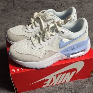 Nike Kids Sneakers White and Light Blue